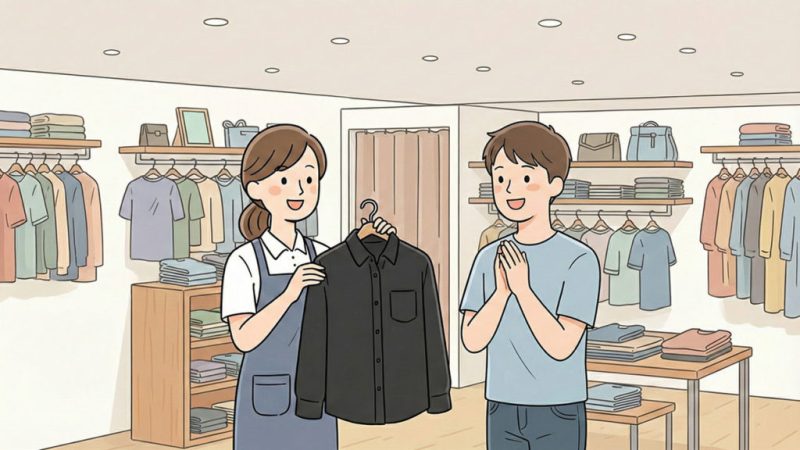 Apprenez à faire du shopping avec ce dialogue japonais au magasin