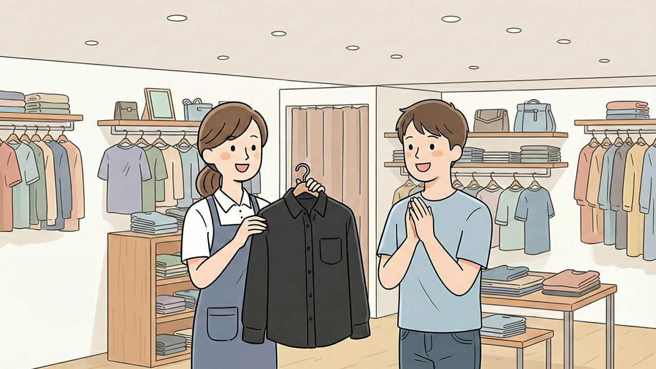 Apprenez à faire du shopping avec ce dialogue japonais au magasin